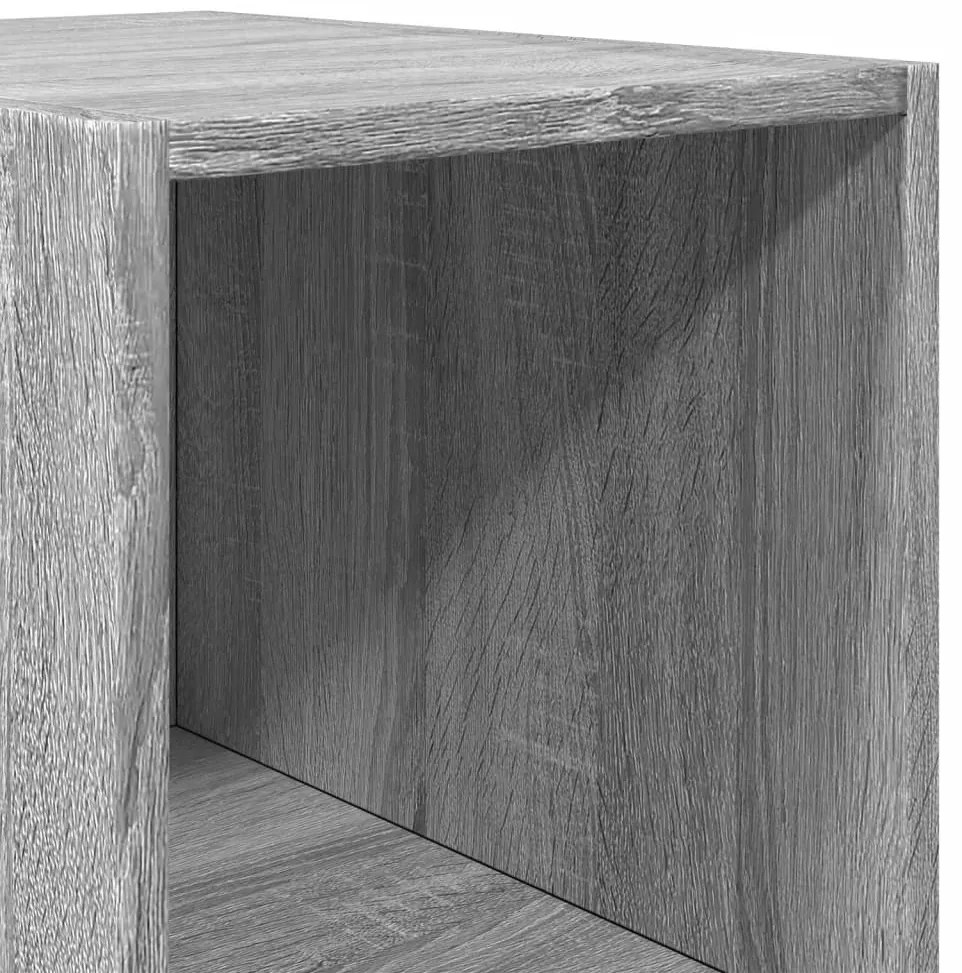 vidaXL Ντουλάπι Γκρι Sonoma 30x41x185 εκ. από Επεξεργασμένο Ξύλο