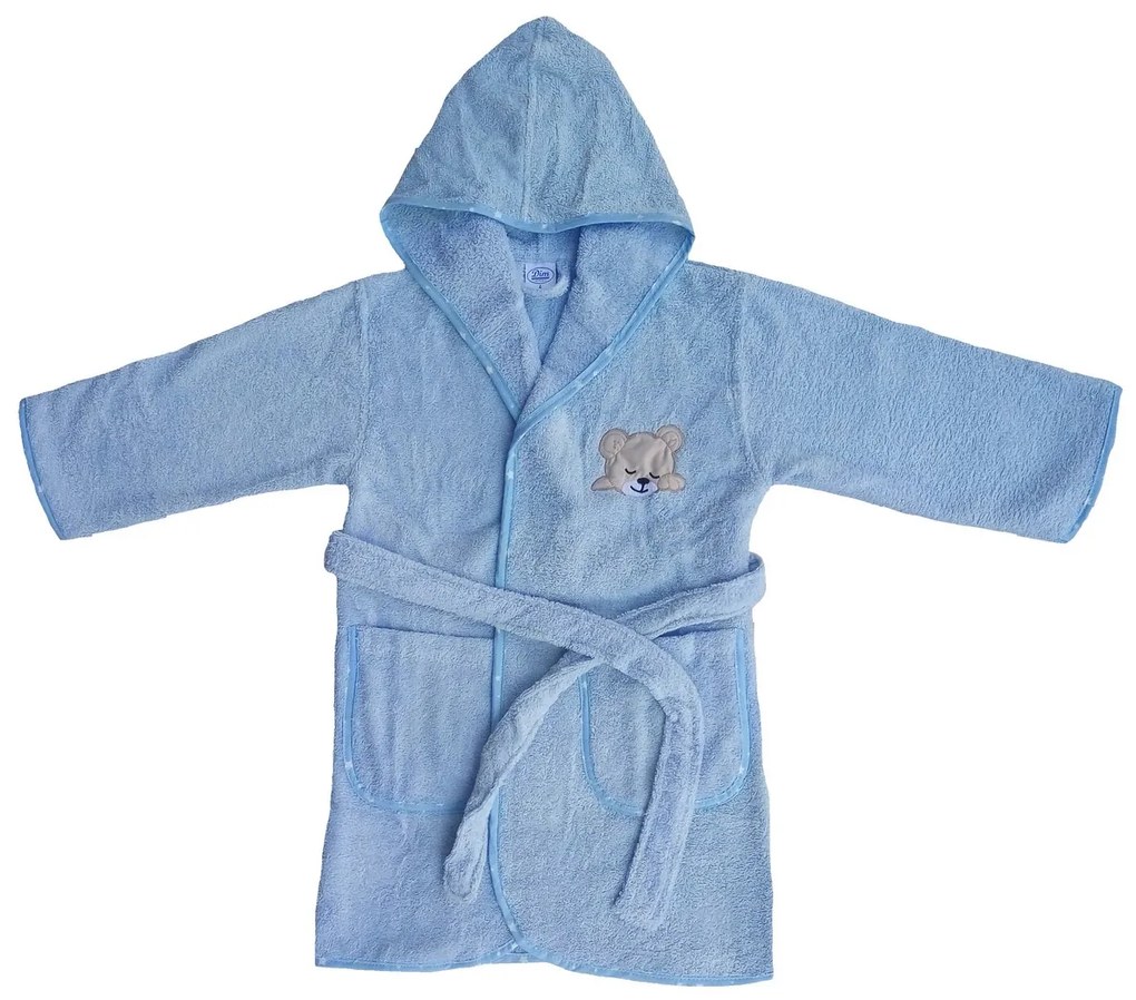 DIMcol ΜΠΟΥΡΝΟΥΖΙ ΒΡΕΦ Cotton 100% SIZE:02 SLEEPING BEARS CUB 13 ΣΙΕΛ 1210910201701328