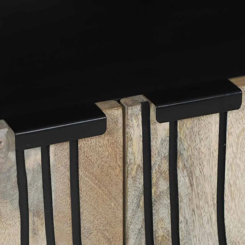 vidaXL Ντουλάπες &amp; ράφια αποθήκευσης μέσων Λευκό και Μαύρο