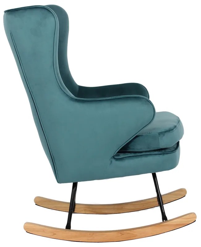 ROCKER ΠΟΛΥΘΡΟΝΑ ΚΟΥΝΙΣΤΗ ΣΜΑΡΑΓΔΙ 71x86xH102cm - 01-3275