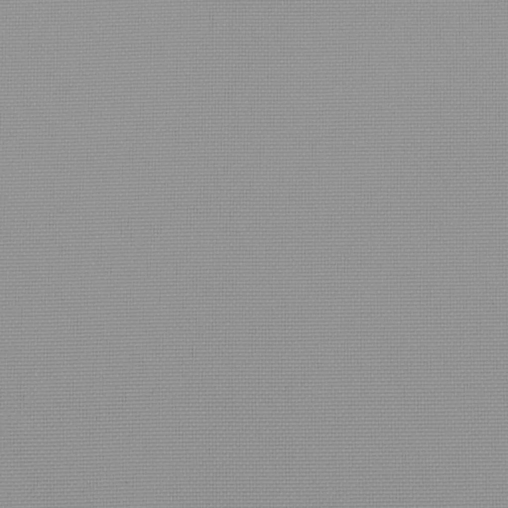 vidaXL Μαξιλάρι Παλέτας Γκρι 60 x 60 x 8 εκ. Ύφασμα Oxford
