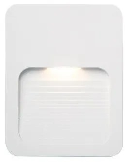 Απλίκα Φωτιστικό Τοίχου LED 1,5W IP65 3000K Λευκό E187 Zambelis-E187-Λευκό E187