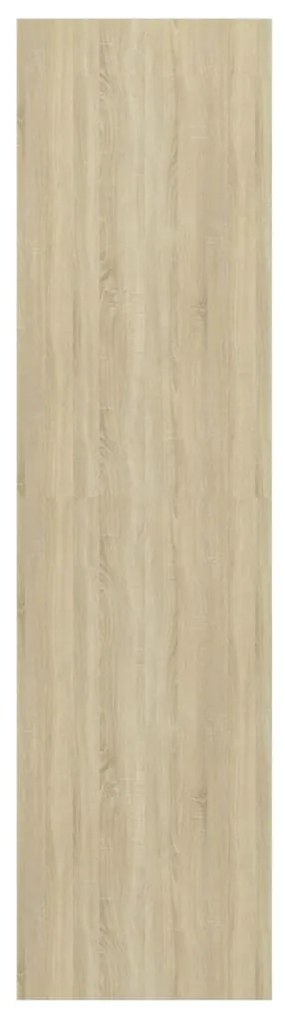 Έπιπλο Τηλεόρασης Κρεμαστό Δρυς 37x37x142,5 εκ. από Επεξ. Ξύλο 805492