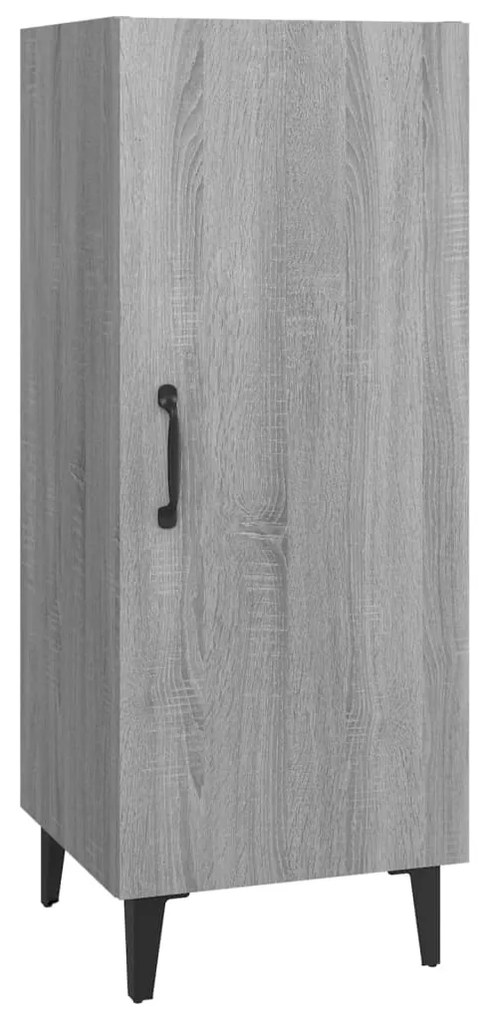vidaXL Ντουλάπι Γκρι Sonoma 34,5x34x90 εκ. από Επεξεργασμένο Ξύλο