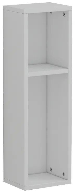 Επιδαπέδια Ραφιέρα Racks pakoworld σε λευκή απόχρωση 20x15x65εκ - 230-000044