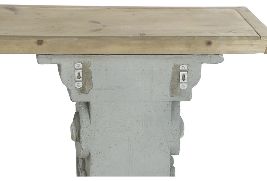 Έπιπλο Εισόδου DKD Home Decor Γκρι 180 x 35 x 78 cm