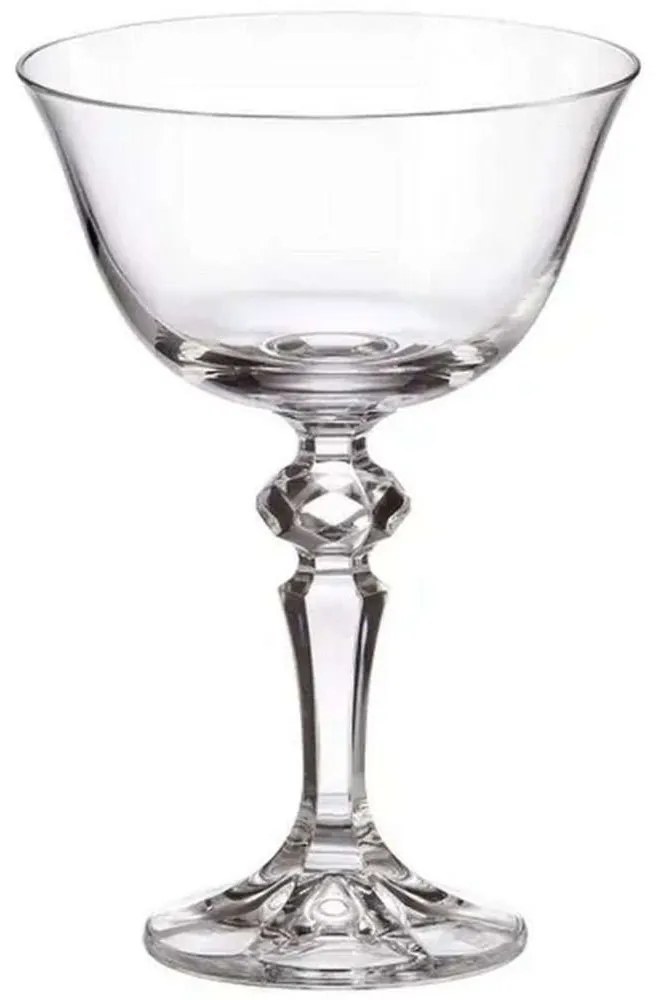 Ποτήρι Κρασιού Κολωνάτο Coppa Falco CTB1S116180 180ml Clear Από Κρύσταλλο Βοημίας Crystal