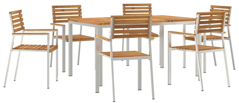vidaXL Σετ Φαγητού Κήπου 7 pcs