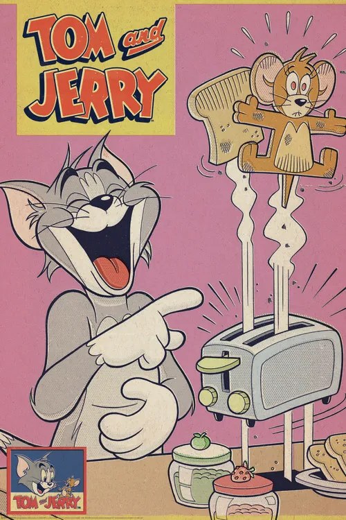 Εικονογράφηση Tom & Jerry - Comics Cover