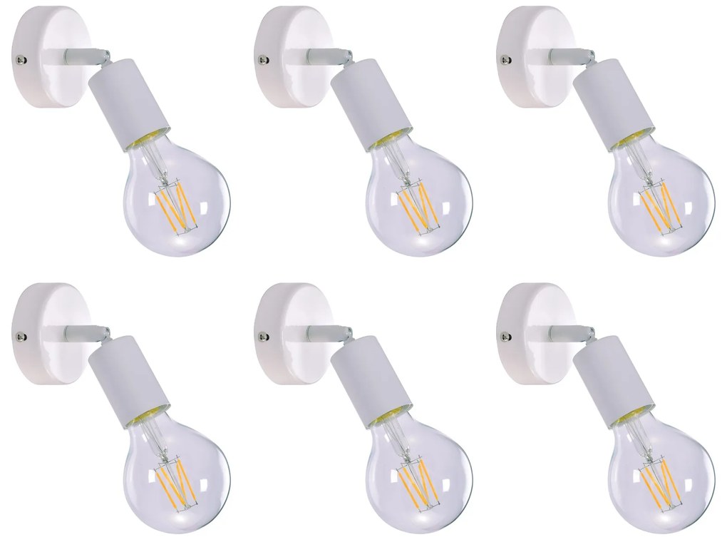 Φωτιστικό Οροφής - Σποτ SE 137-1AW (x6) Soma Packet White adjustable spotlight+ - 51W - 100W - 77-8858