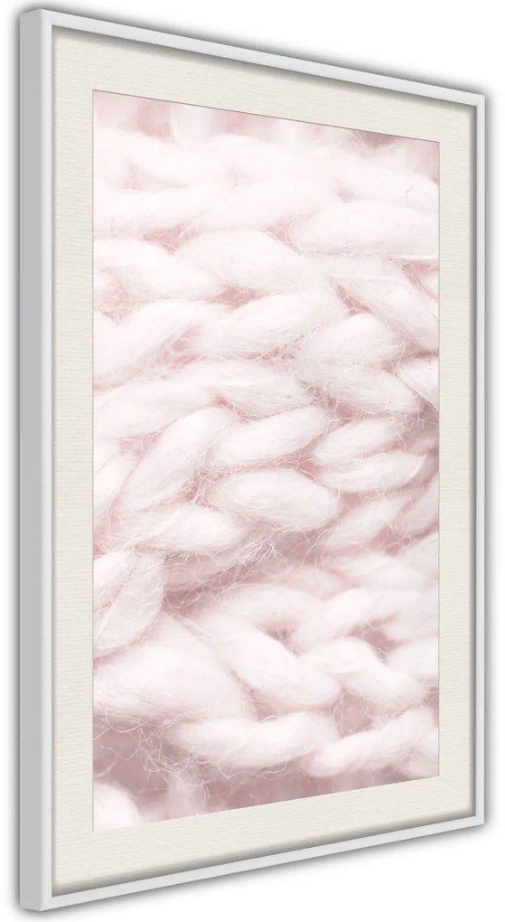 Αφίσα - Pale Pink Knit - 20x30 - Χρυσό - Χωρίς πασπαρτού