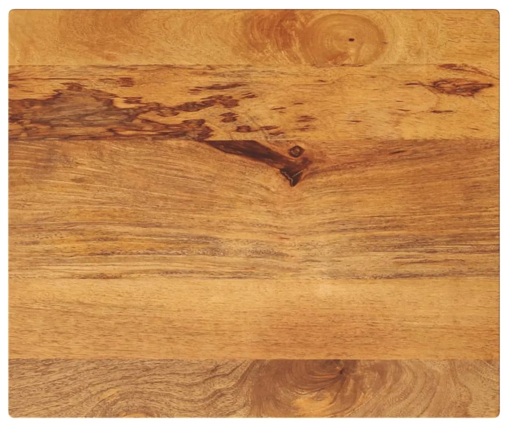 vidaXL Επιφάνεια Τραπεζιού Ορθογώνια 60x50x2,5 εκ. Μασίφ Ξύλο Μάνγκο