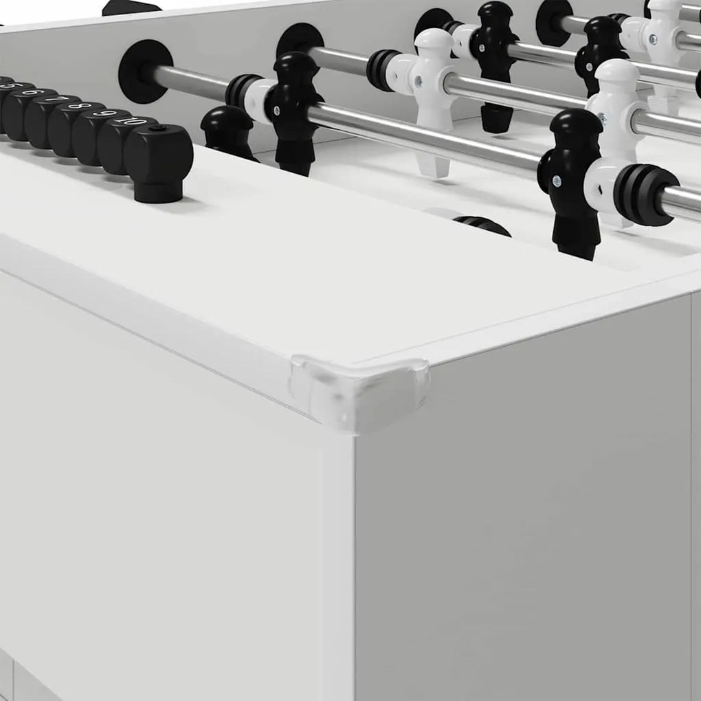 vidaXL Τραπέζι Ποδιού 2 pcs Λευκό 146,5 x 74 x 85 εκ.