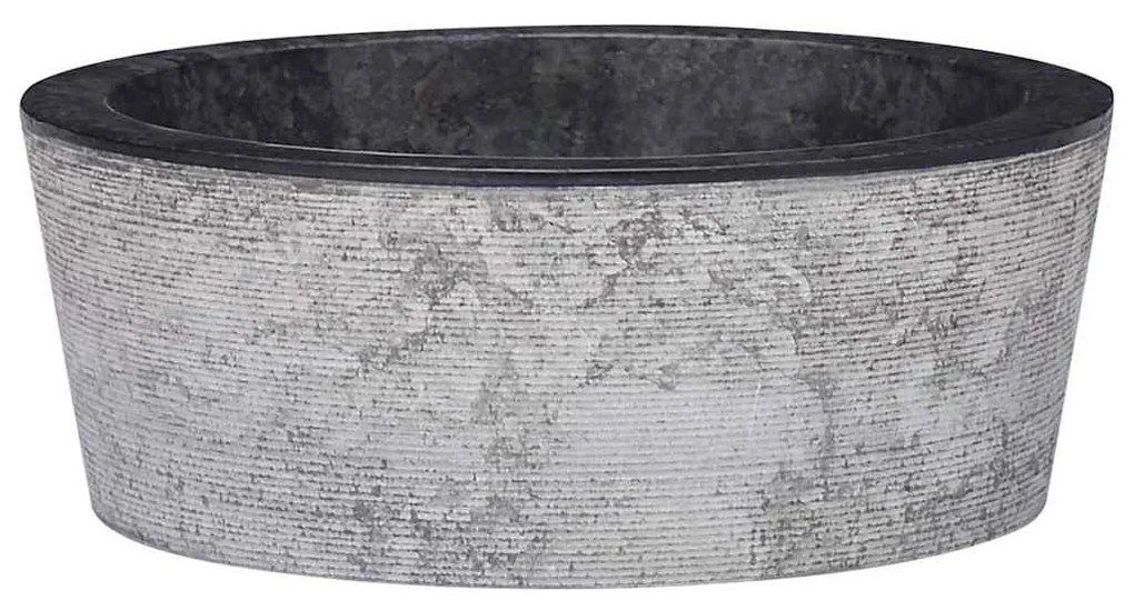 Νιπτήρας Μαύρος Ø40 x 15 εκ. Μαρμάρινος
