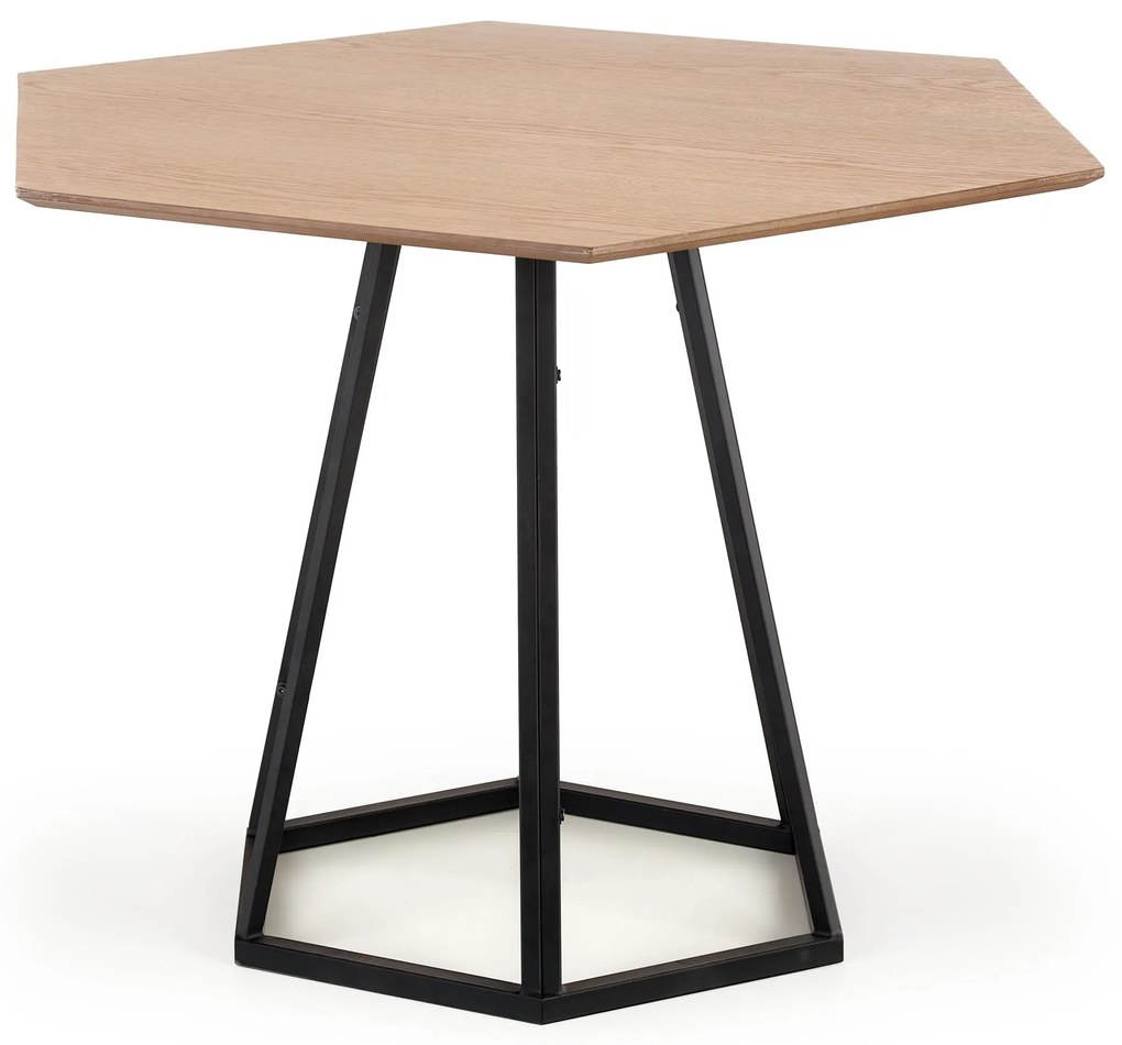 HERMAN table natural/black DIOMMI V-CH-HERMAN-ST