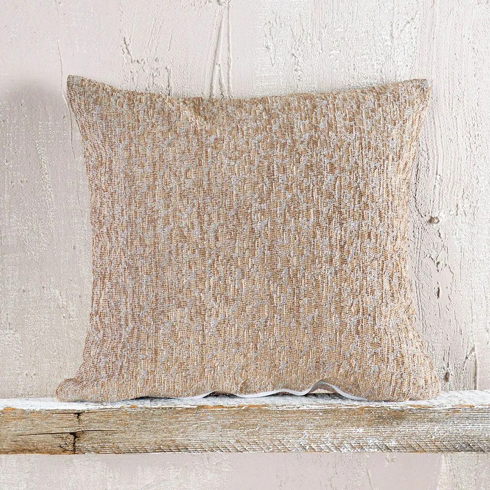 Μαξιλαροθήκη Διακοσμητική Stefan Brown Ρυθμός 40Χ40 Cotton,Chenille