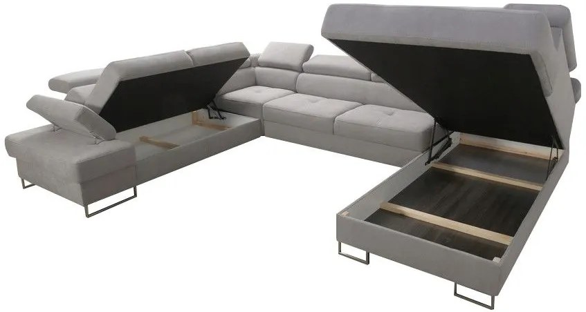 Γωνιακός καναπές Gelito Max I LTHR-Mauro-Αριστερή