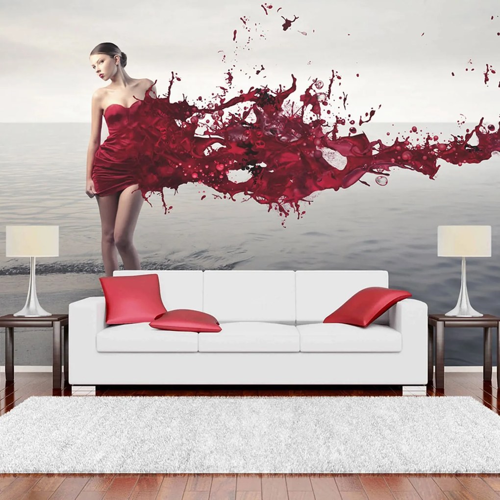 Φωτοταπετσαρία - Red beauty 350x270