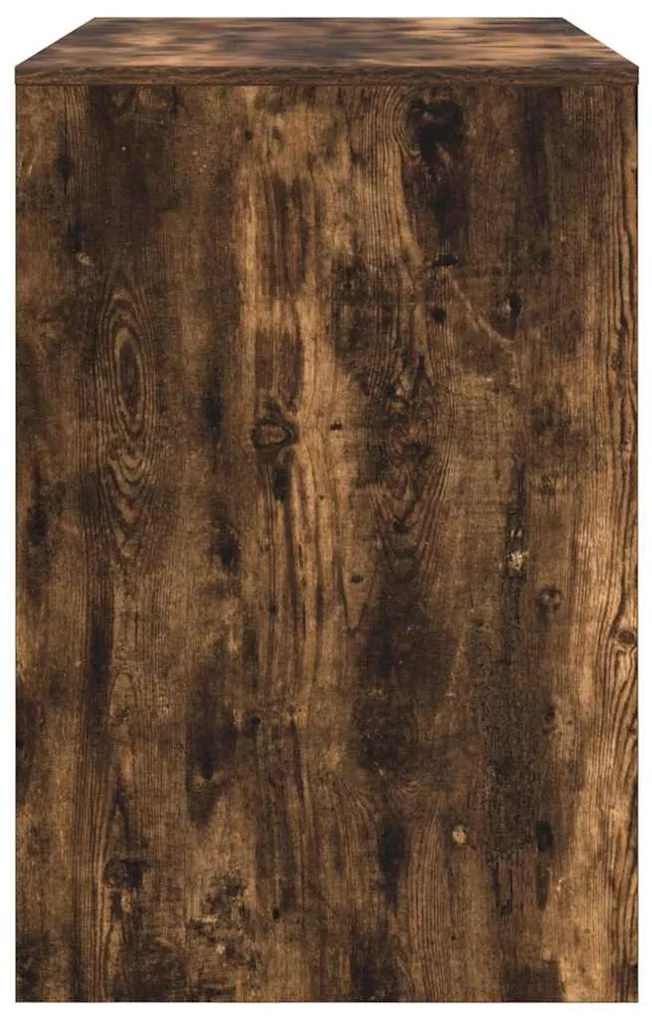 vidaXL Γραφείο Καπνιστό Δρύς 102 x 50 x 75 εκ Επεξεργασμένο ξύλο