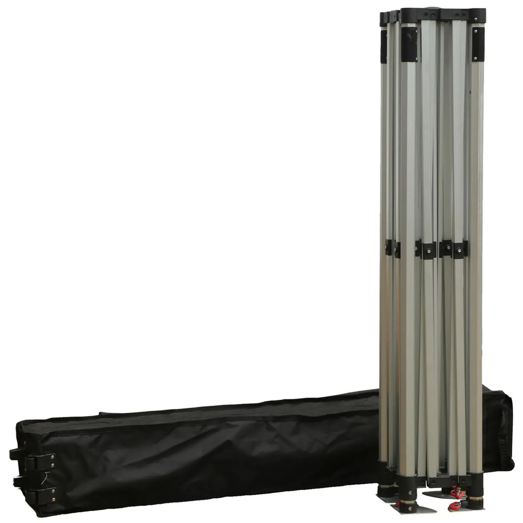 Κιόσκι Gazebo Επαγγελματικό Βαρέως τύπου Cressen C21097.01 Πτυσσόμενο Αλουμινίου 3x3x3,4Yμ