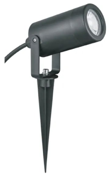 DARK GREY SPOT LUMINAIRE GU10 MAX. 3W LED IP65 &amp; GARDEN SPIKE ACA SL7030DG