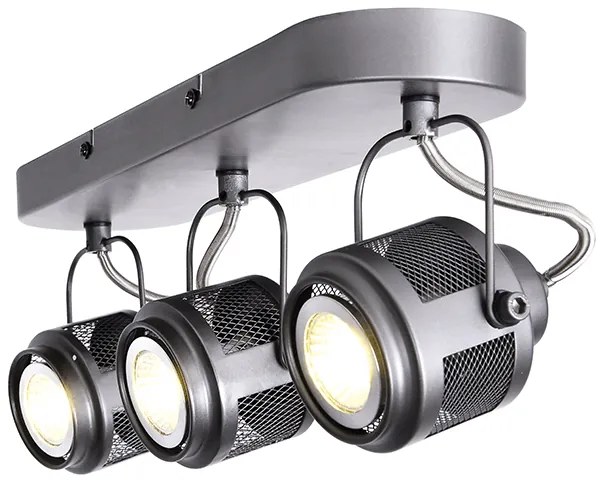 Σποτ Τρίφωτο Aca Krypton AR2093W43G Anthracite