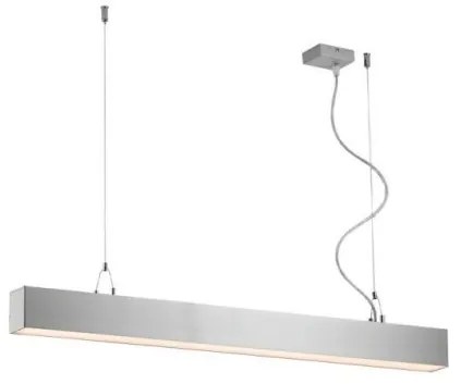 Γραμμικό Κρεμαστό Direct+Indirect L860 3000K Ανοδ. Dim. Station Ultra 3911-10086-3-U-D1 Viokef-3911-10086-3-U-D1-Ασημί 3911-10086-3-U-D1