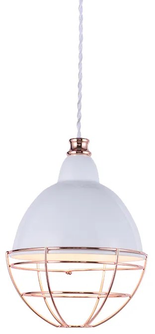 Φωτιστικό Κρεμαστο Aca OD5399 LETO Λευκό (White)