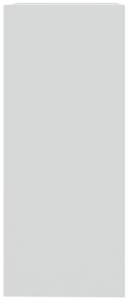 vidaXL Βιβλιοθήκη/Διαχωριστικό Χώρου Λευκό 40x30x72 εκ. Επεξ. Ξύλο