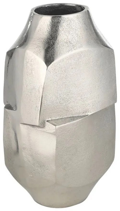 Βάζο Abucay 421051 16x12x29cm Silver Eglo Aluminium