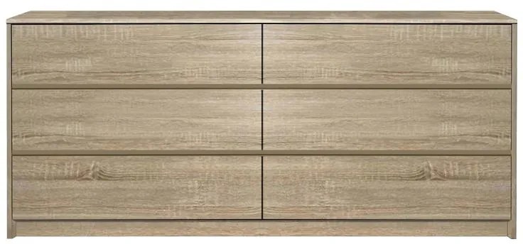 Συρταριέρα Kuanger mdf σε φυσική απόχρωση 120x40x70εκ 120x40x70 εκ.
