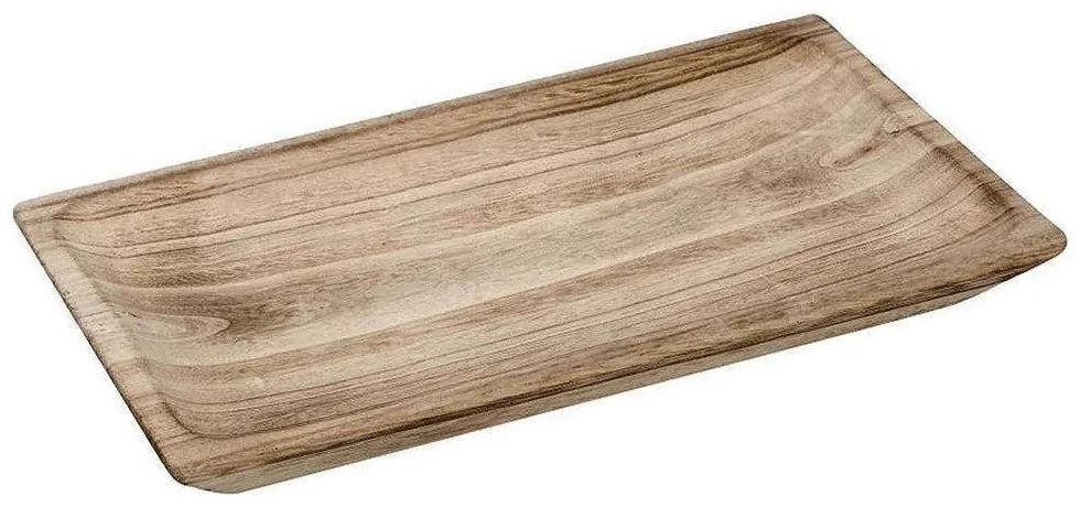 Πλατώ Σερβιρίσματος Ξύλινο Ορθογώνιο XYP113 43x26,5x4cm Natural Espiel Wood