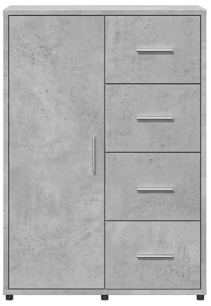 vidaXL Βοηθητικά Ντουλάπια 2 τεμ. Γκρι Σκυρ. 60x31x84 εκ. Επεξ. Ξύλο