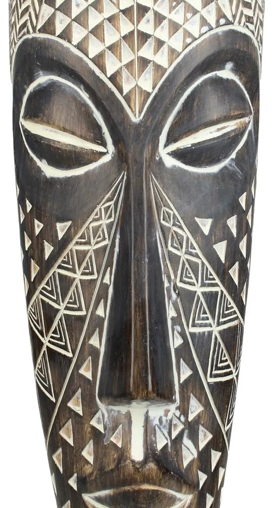 Διακοσμητικό ArteLibre Μάσκα Καφέ Polyresin 10.2x7x40.5cm