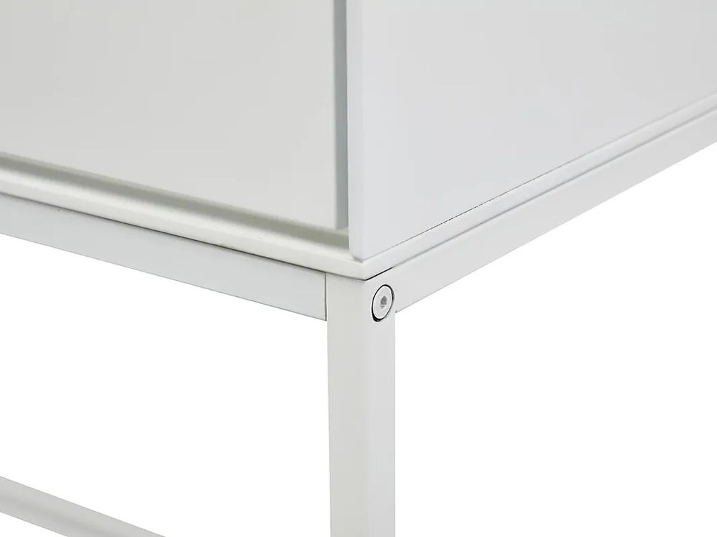 Ντουλάπι Riverton H108, Άσπρο, 160x80x40cm, Ινοσανίδες μέσης πυκνότητας