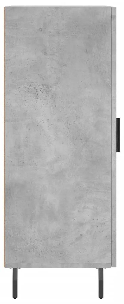 vidaXL Ντουλάπι Γκρι Σκυροδέματος 34,5x34x90 εκ. Επεξεργασμένο Ξύλο