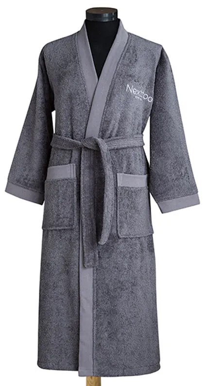 5003 Μπουρνούζι 550GR 100% CΟΤΤΟΝ Dark Grey