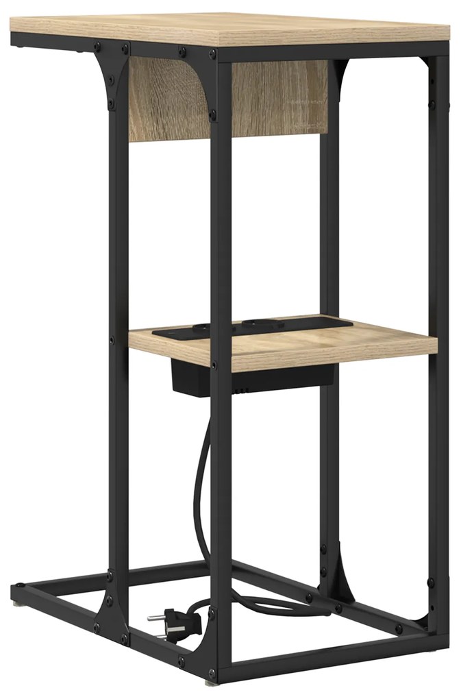vidaXL Κομοδίνο Sonoma Oak 41.5 x 26 x 60.5 εκ Επεξεργασμένο ξύλο