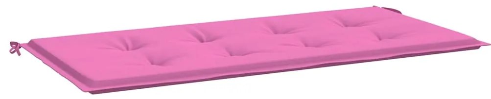vidaXL Μαξιλάρι Παγκάκι Κήπου Ροζ 120 x 50 x 4 cm Ύφασμα Oxford