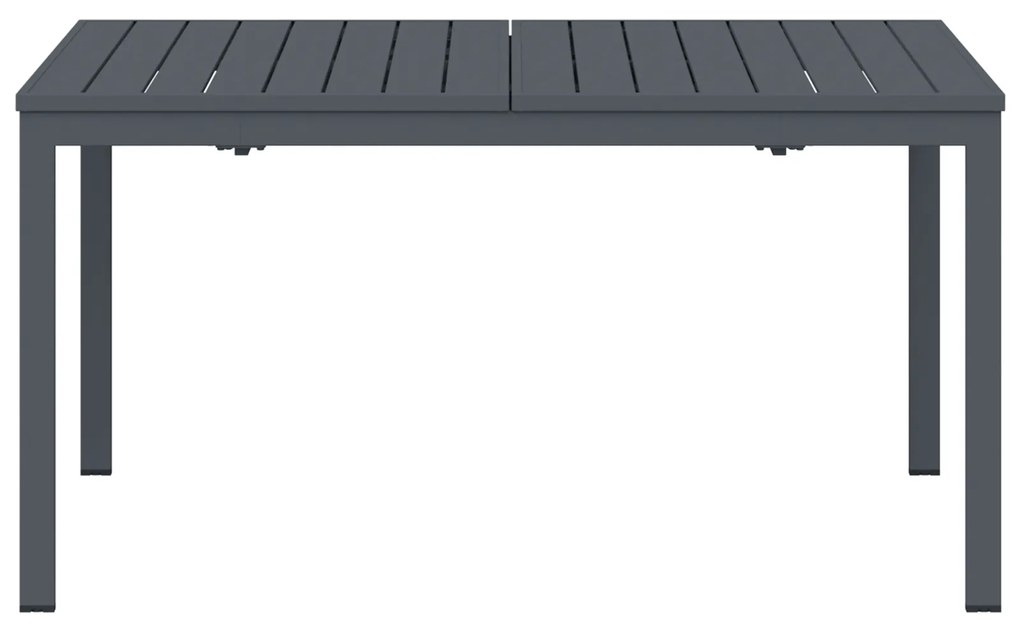 vidaXL Τραπέζια Επέκτασης 2 τμχ Ανθρακί 210x90x73 εκ. Χάλυβας