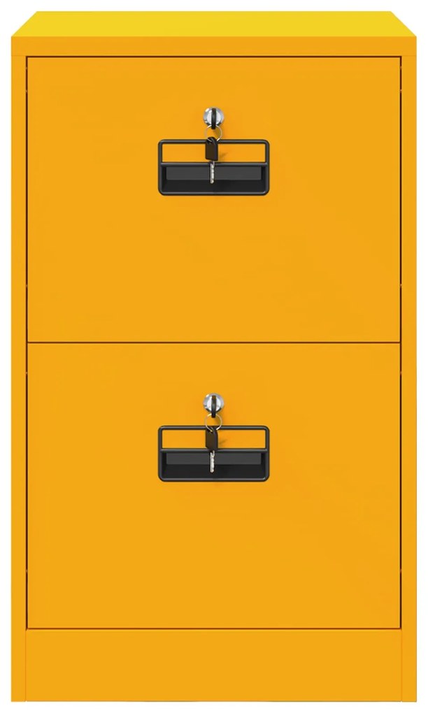 vidaXL Ντουλάπα Αρχείων με συρτάρι Χαμομηλί κίτρινο 44 x 50 x 106.5 εκ