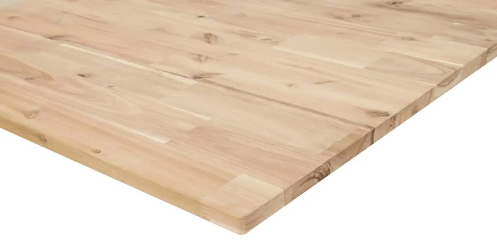 vidaXL Επιφάνεια Νιπτήρα Μπάνιου Ακατέργαστη 60x50x2 εκ. Μασίφ Ακακία