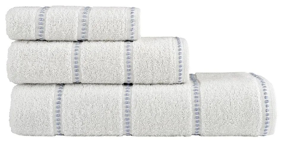 Πετσέτες Prestige (Σετ 3τμχ) Light Blue Nima Σετ Πετσέτες 70x140cm 100% Cotton