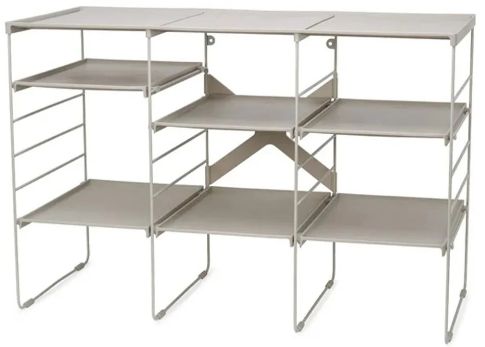 Παπουτσοθήκη Ανοιχτή Level Plus 55009 35x51,2x75,8cm Beige Joseph Joseph