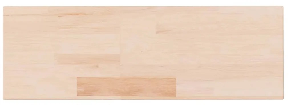 vidaXL Ράφι 60x20x4 εκ. από Ακατέργαστο Μασίφ Ξύλο Δρυός