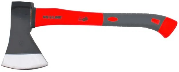 PROLINE τσεκούρι 12866 με αντιολισθητική λαβή, DIN 7287, 600gr