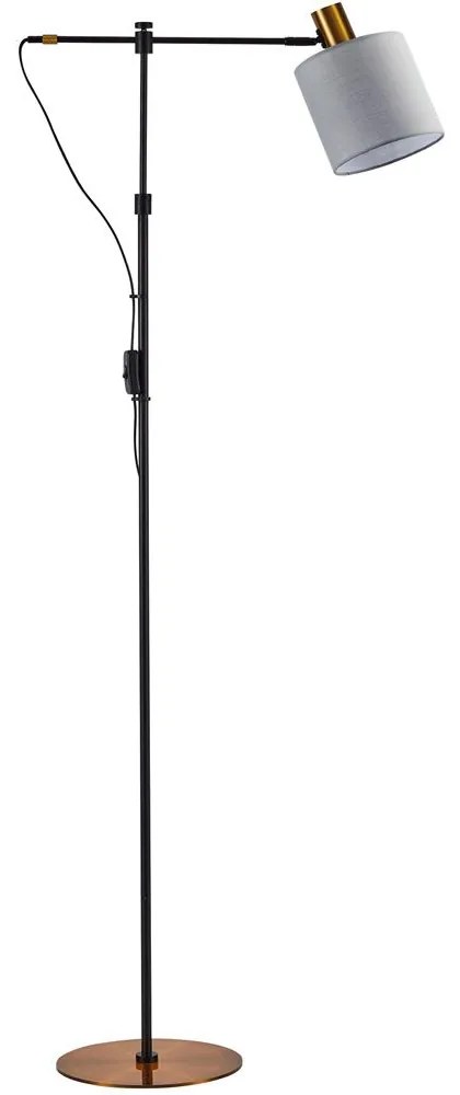 Φωτιστικό Δαπέδου Adept 77-8346 40x25x165 1xE27 60W Multi-Grey Homelighting Metal