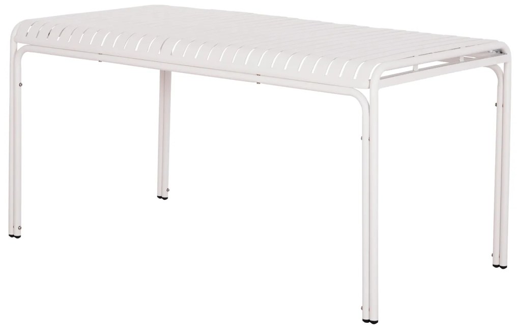 ΤΡΑΠΕΖΙ ΑΛΟΥΜΙΝΙΟΥ RACHEL HM6339.02 ΛΕΥΚΟ 150x80x75Υεκ.