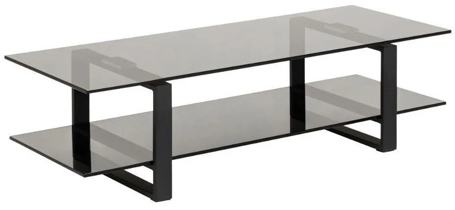 Τραπέζι Tv Oakland 344, Μαύρο, 120x32x45cm