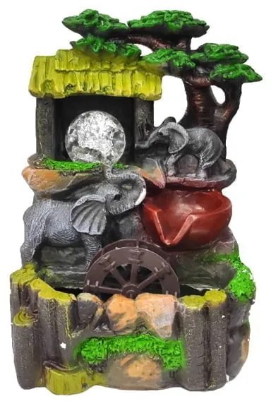 Διακοσμητικό Συντριβάνι Feng Shui - Resin craft bonsai running water ornament